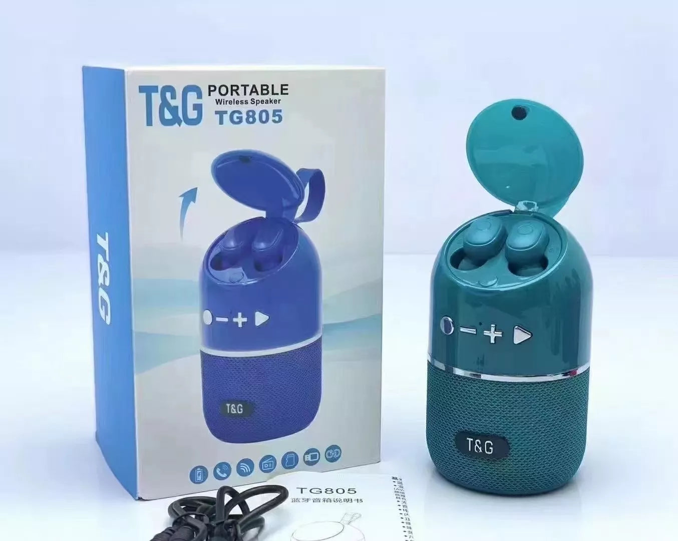 Гар утсанд холбогддог утасгүй чихэвчтэй спикер /TG805 speaker tws EARPHONE WITH BASS SOUND/