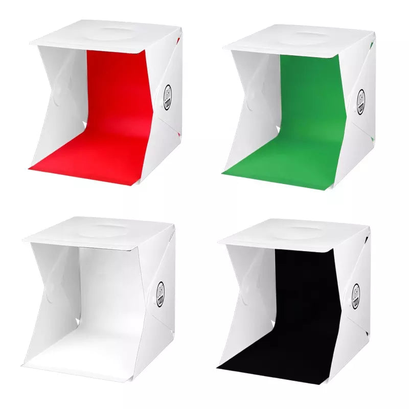 Фото зураг авах зориулалттай гэрэлтэй хайрцаг  /Portable Folding Mini 3 Modes LED Strip Light Box/