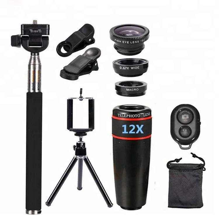 Зургийн хэрэгслийн ком  /10 in 1 Kit,  Telephoto Lenses For Mobile Phone/