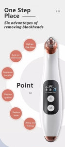 Нүүрний батга цэвэрлэх төхөөрөмж (Blackhead Remover Vacuum Instrument Facial Deep Cleansing Care Machine)